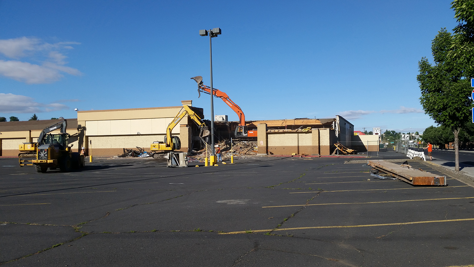 Albertson’s Building Demo Rod Anderson Construction